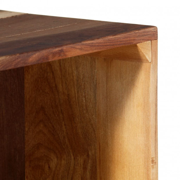 Highboard 40x32x122 Cm Solid Reclaimed Wood Image 5