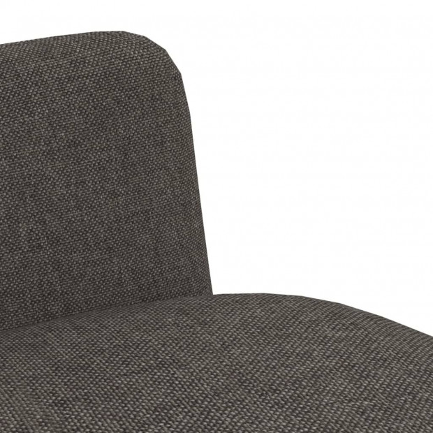 Dining Chairs 2 Pcs Taupe Fabric Image 6