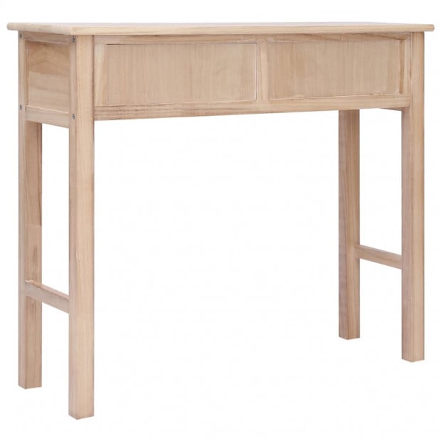 Console Table Natural 90x30x77 Cm Wood Image 4