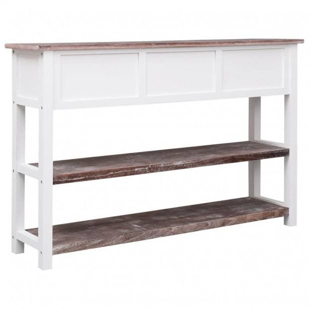 Sideboard Antique Brown 115x30x76 Cm Wood Image 7