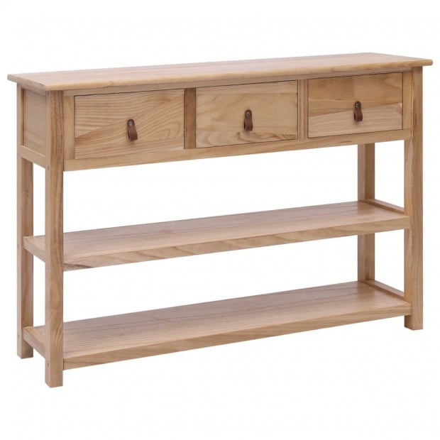 Sideboard Natural 115x30x76 Cm Wood Image 2