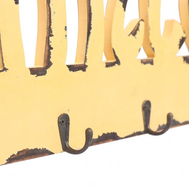 Wall Mounted Coat Rack Smile 50x23cm Image 4