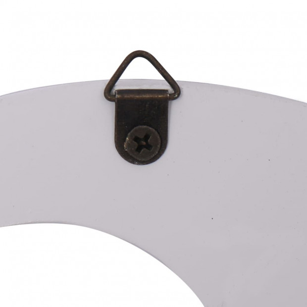 Wall Mounted Coat Rack Family White 74x29.5cm Image 5