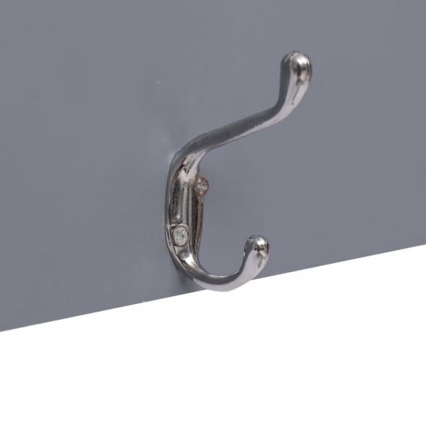 Wall Mounted Coat Rack Welcome Grey 74x29.5cm Image 4