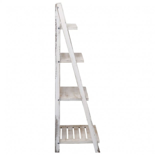 4-tier Plant Stand 43x33x113 Cm Wood Image 3