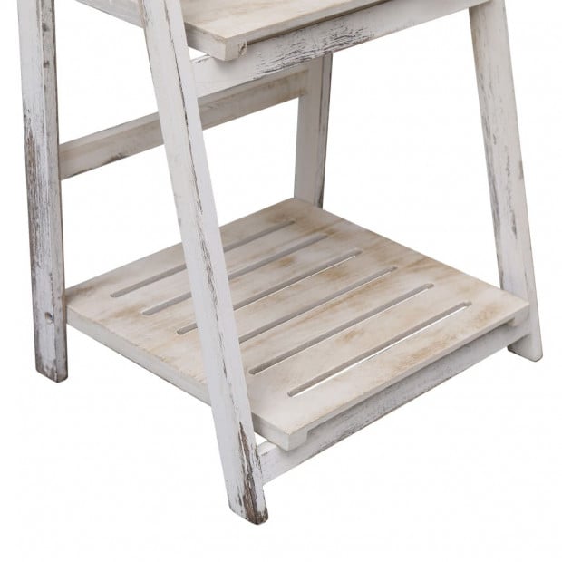 4-tier Plant Stand 43x33x113 Cm Wood Image 6