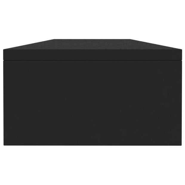 Monitor Stand Black 100x24x13 Cm Engineered Wood Image 5