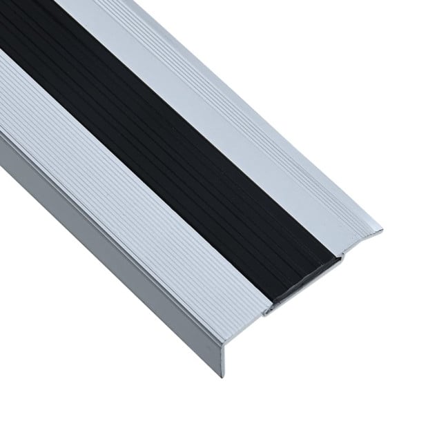 L-shape Stair Nosings 15 Pcs Aluminium 90 Cm Silver Image 5