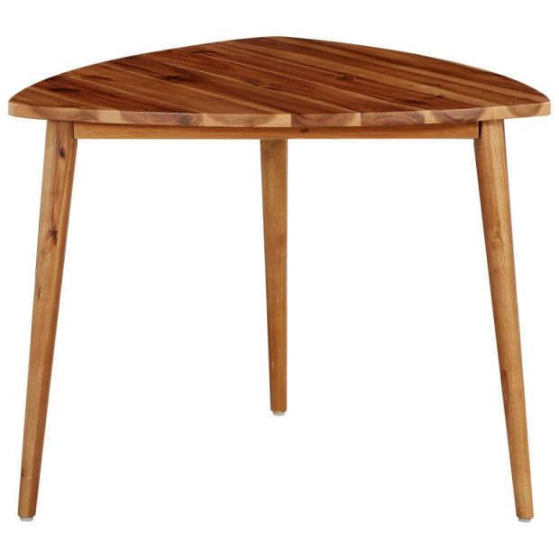 Nesting Tables 2 Pcs Solid Acacia Wood Image 5
