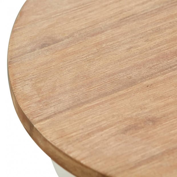 Side Table 50x40x66 Cm Solid Acacia Wood Image 4