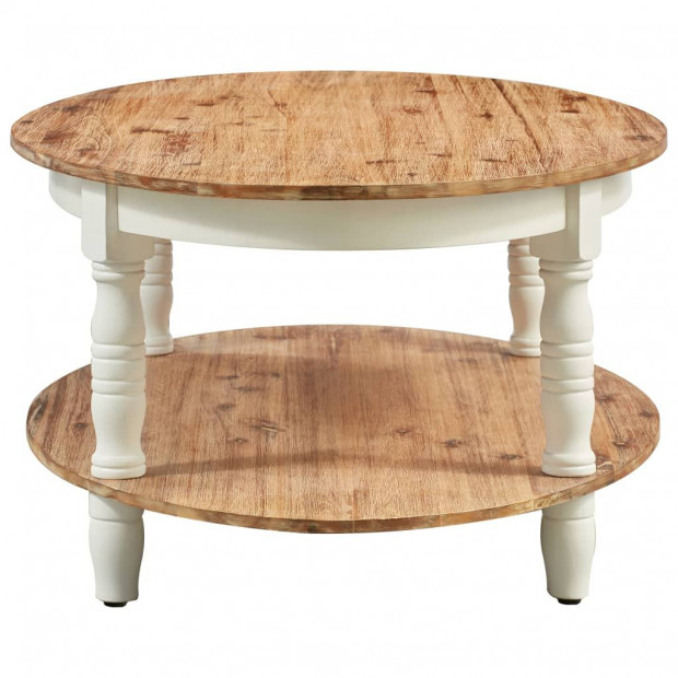 Coffee Table 102x62.5x42 Cm Solid Acacia Wood Image 3