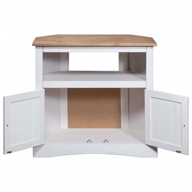 Console Table Mexican Pine Corona Range White 80x43x78 Cm Image 3