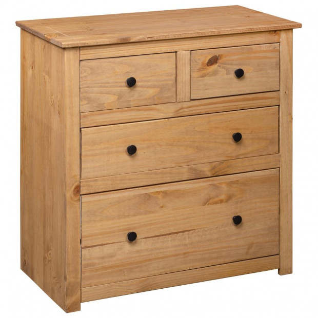 Sideboard 80x40x83 Cm Pinewood Panama Range Image 5
