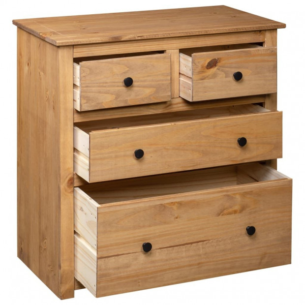 Sideboard 80x40x83 Cm Pinewood Panama Range Image 6