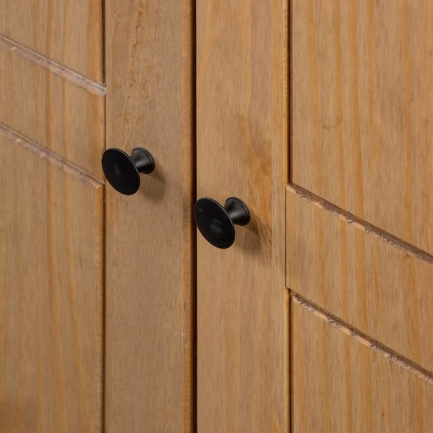 Wardrobe 80x50x171.5 Cm Solid Pine Panama Range Image 3
