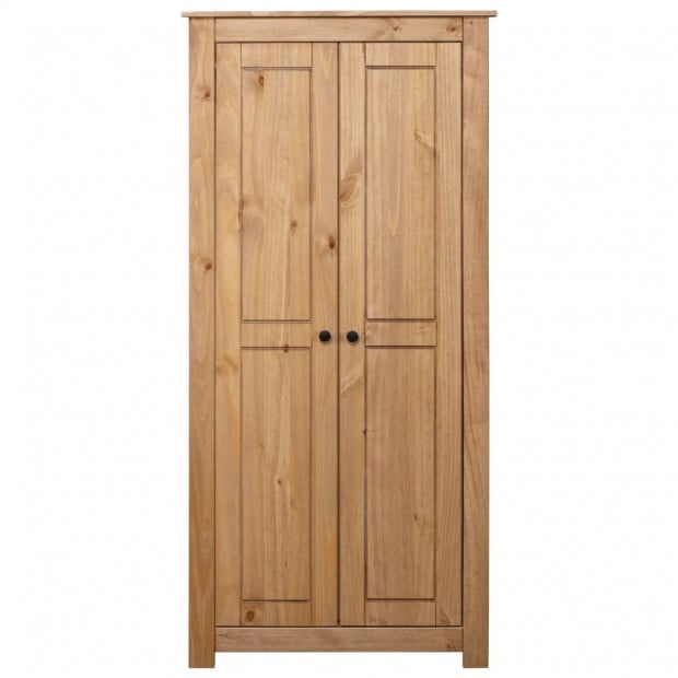 Wardrobe 80x50x171.5 Cm Solid Pine Panama Range Image 4