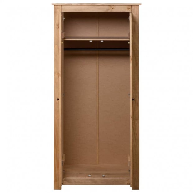 Wardrobe 80x50x171.5 Cm Solid Pine Panama Range Image 5