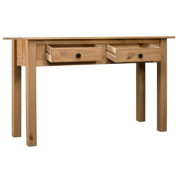 Console Table 110x40x72 Cm Solid Pine Wood Panama Range Image 3