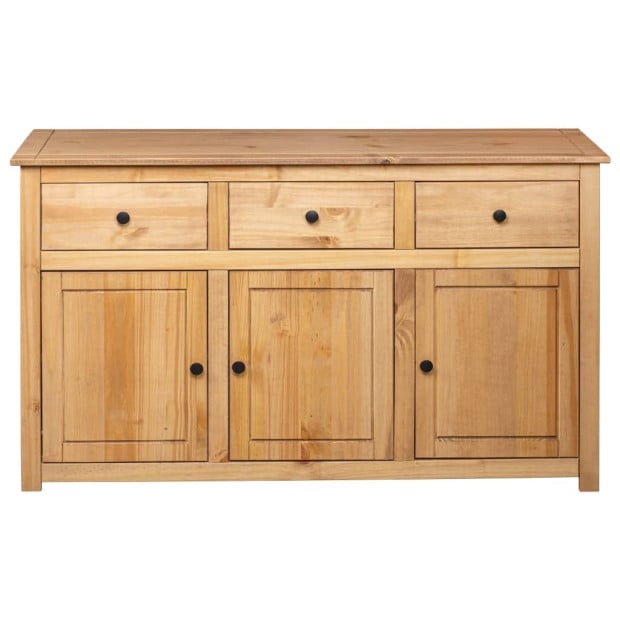 Sideboard 135x40x80 Cm Solid Pinewood Panama Range Image 6