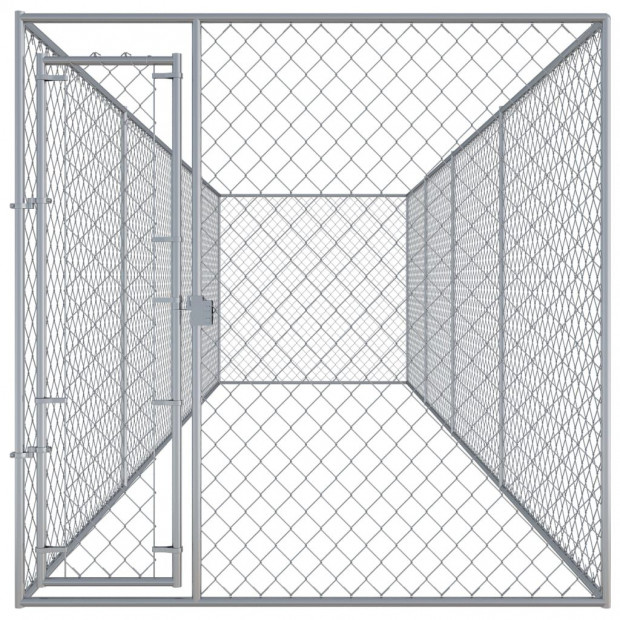 Outdoor Dog Kennel 760x192x185 Cm Image 2