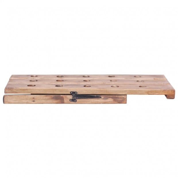 Wine Rack For 15 Bottles 26x50x70 Cm Solid Reclaimed Wood Image 6