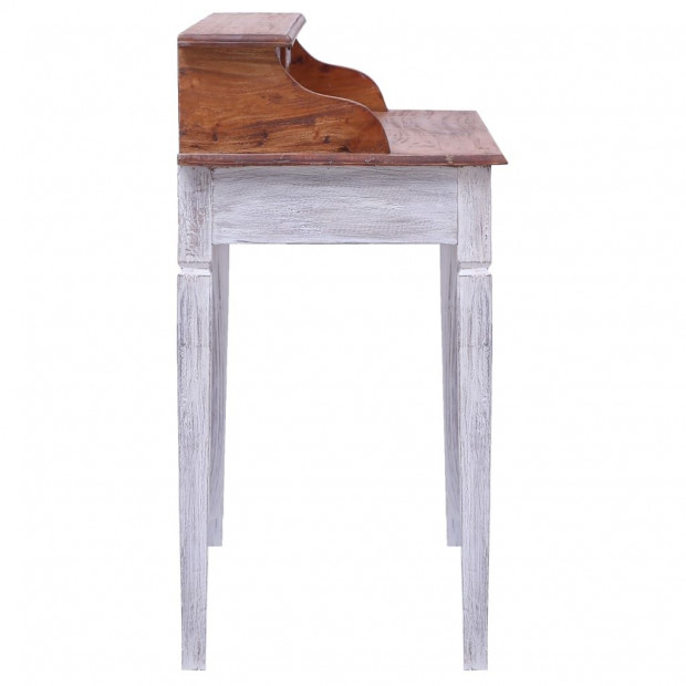 Writing Desk With Drawers 90x50x101 Cm Solid Reclaimed Wood Image 5