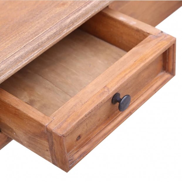 Writing Desk With Drawers 90x50x101 Cm Solid Reclaimed Wood Image 7