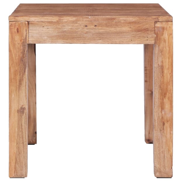 Coffee Table 53x50x50 Cm Solid Reclaimed Wood Image 2