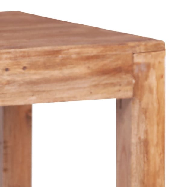 Coffee Table 53x50x50 Cm Solid Reclaimed Wood Image 3