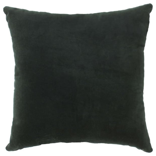 Cushions Cotton Velvet 2 Pcs 45x45 Cm Green Image 3