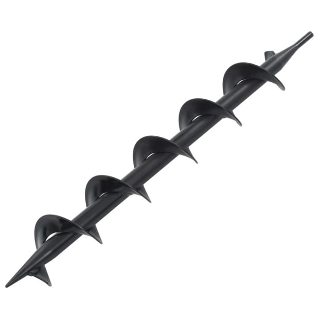 Auger Drill Bit Steel 75mm x 600mm Image 2