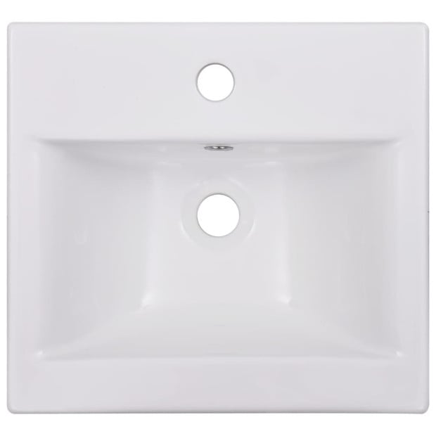 Built-in Basin 42x39x18 Cm Ceramic White Image 4