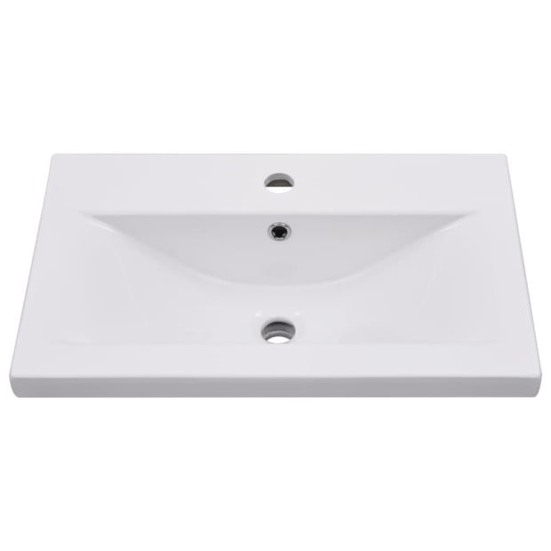 Built-in Basin 61x39.5x18.5 Cm Ceramic White Image 3