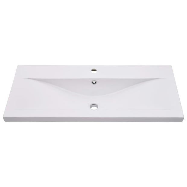 Built-in Basin 91x39.5x18.5 Cm Ceramic White Image 3