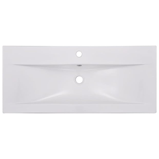 Built-in Basin 91x39.5x18.5 Cm Ceramic White Image 4