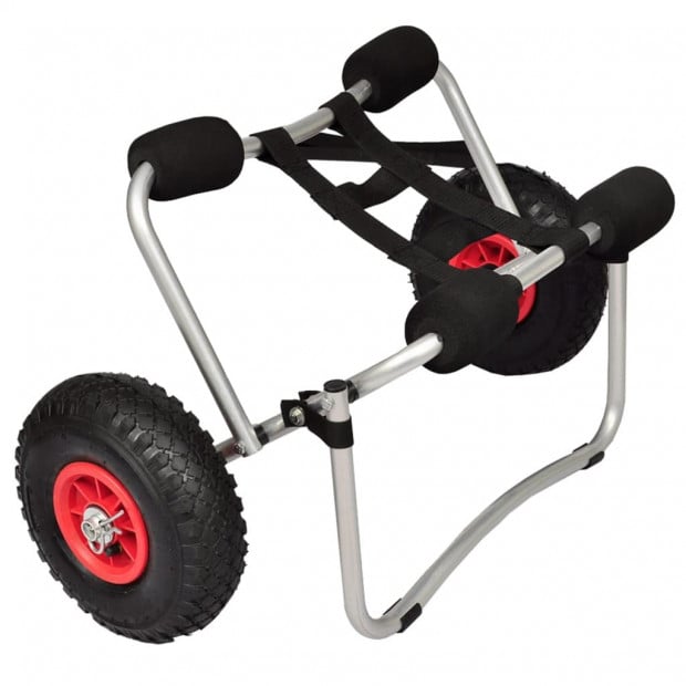 Kayak Trolleys 2 Pcs Aluminium Image 2