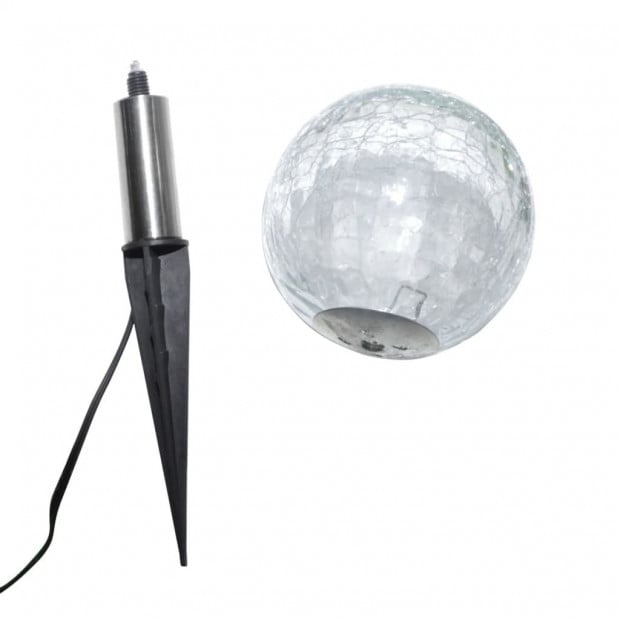 Garden Lights 6 Pcs Led With Spike Anchors & Solar Panels Image 7