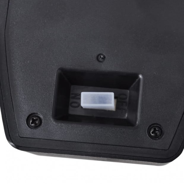 Solar Wall Lamps 2 Pcs With Motion Sensor Black Image 6