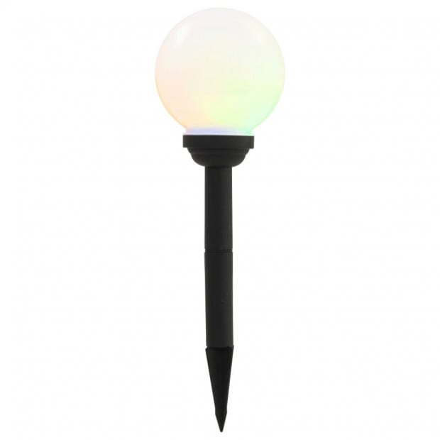 Outdoor Solar Lamps 8 Pcs Led Spherical 15 Cm Rgb Image 3