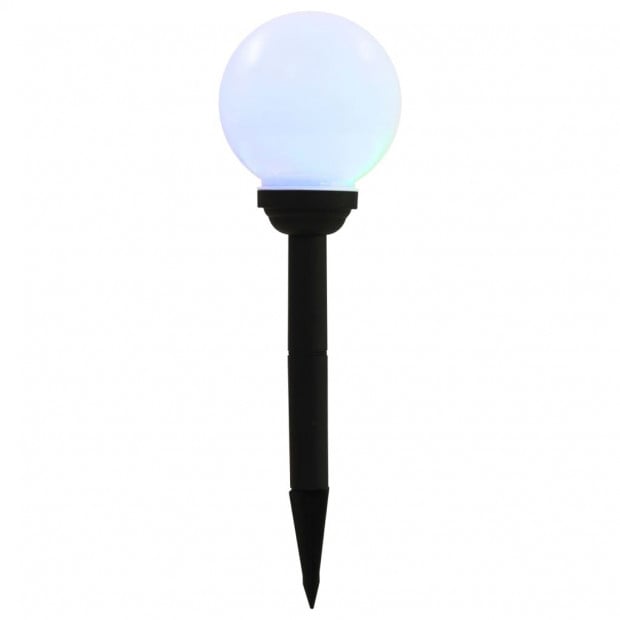 Outdoor Solar Lamps 8 Pcs Led Spherical 15 Cm Rgb Image 4