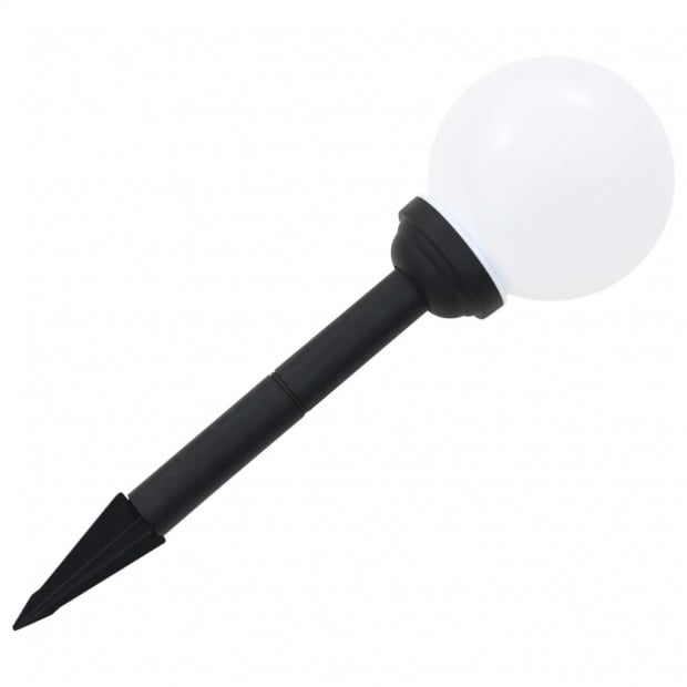 Outdoor Solar Lamps 8 Pcs Led Spherical 15 Cm Rgb Image 7