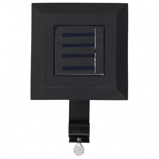 Outdoor Solar Lamps 12 Pcs Led Square 12 Cm Black Image 5