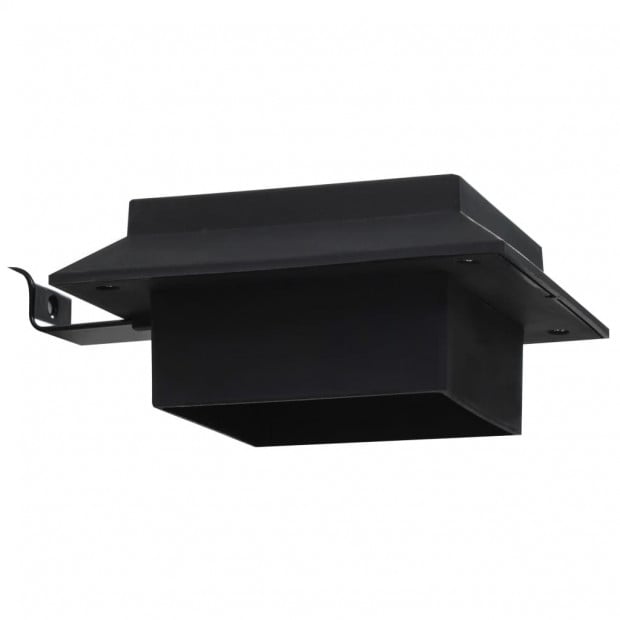 Outdoor Solar Lamps 12 Pcs Led Square 12 Cm Black Image 10