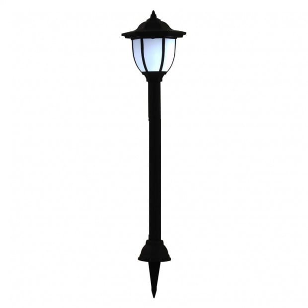 Outdoor Solar Lamps 6 Pcs Led Black Image 4