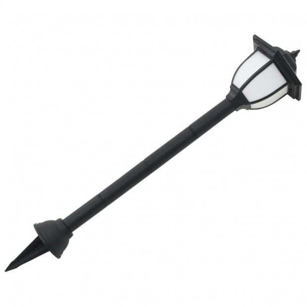Outdoor Solar Lamps 6 Pcs Led Black Image 6