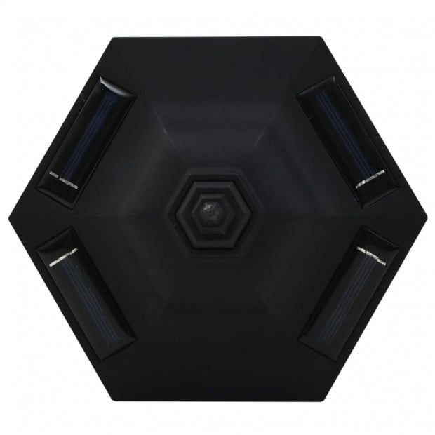 Outdoor Solar Lamps 6 Pcs Led Black Image 8