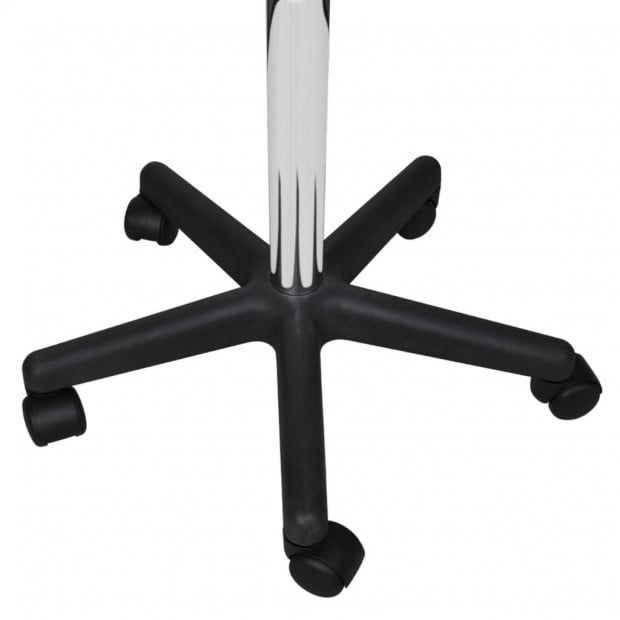 Bar Office Stools 2 Pcs White 35.5x98 Cm Faux Leather Image 4