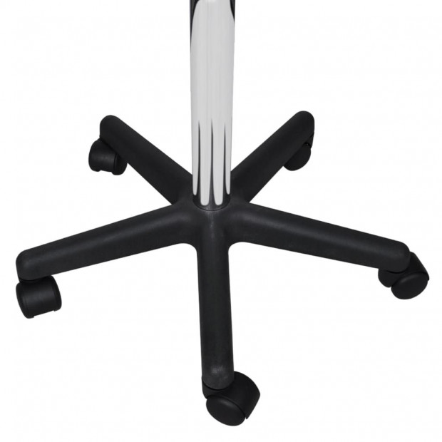 Office Stools 2 Pcs Black 35.5x98 Cm Faux Leather Image 4