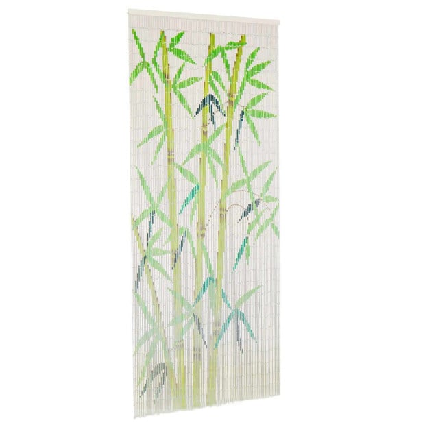 Insect Door Curtain Bamboo 90x200cm Image 2