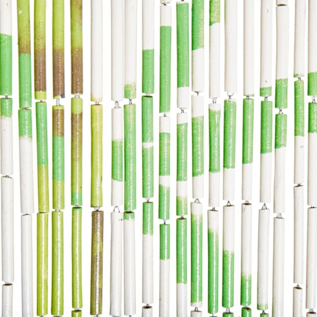 Insect Door Curtain Bamboo 90x200cm Image 3